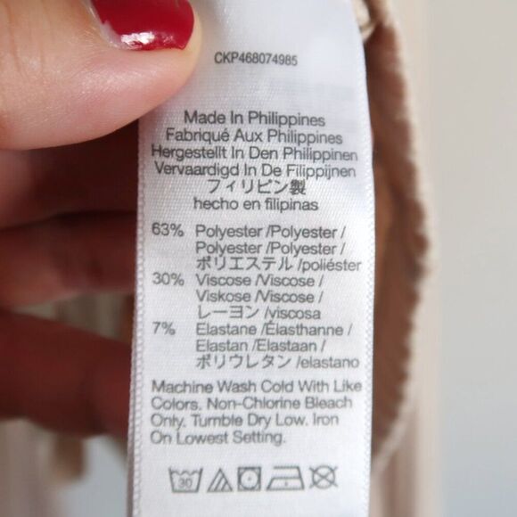 Madewell MWL Brushed Cotton Ribbed Crop Button Front Shirt - Size Large - Picture 8 of 8